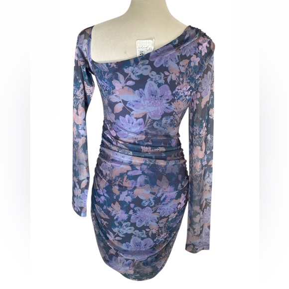 NWT-Free People "Chloe" Midnight Combo floral dress - Picture 4 of 9